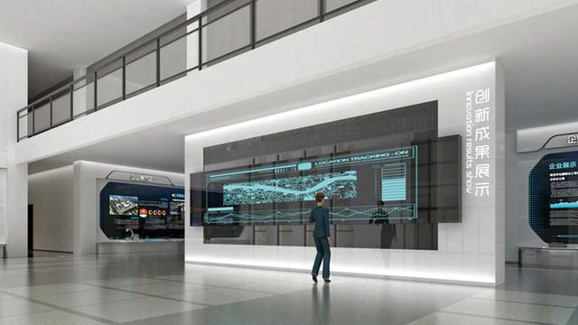 企業(yè)多行業(yè)領域運用多媒體廣州展廳設計公司